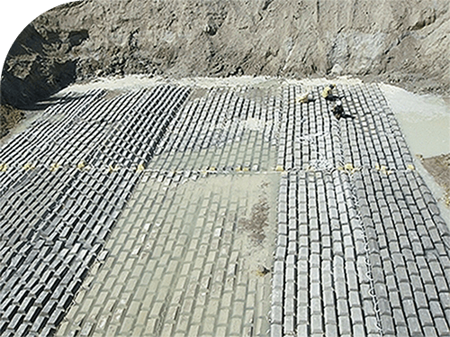 Roman Stone | Concrete Mattress Tapered (Wedged) Fleximats image