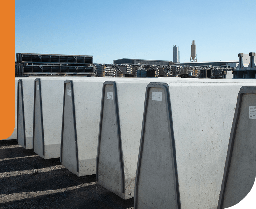 Roman Stone | Temporary roadway barriers image