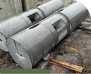 Roman Stone | Light Pole Bases Image -1