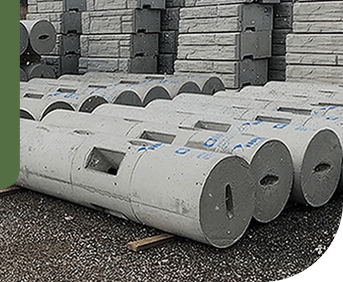 Roman Stone | Light Pole Bases Image -2