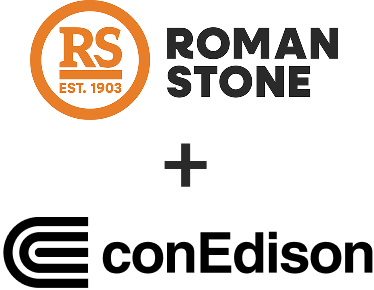 Roman Stone | Roman and con edison logos mobile